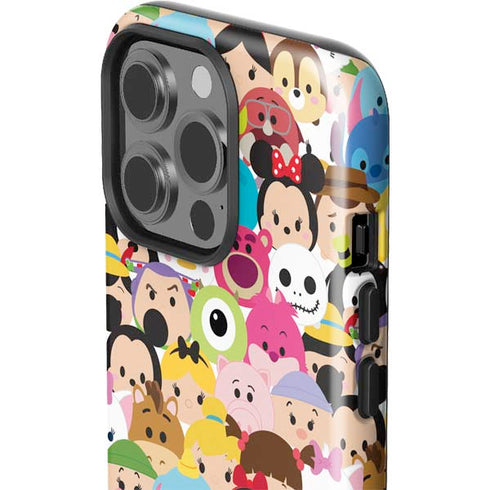 Disney Tsum Tsum Close up Characters iPhone 15 Pro Impact Case